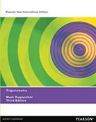 Trigonometry Pearson New International Edition